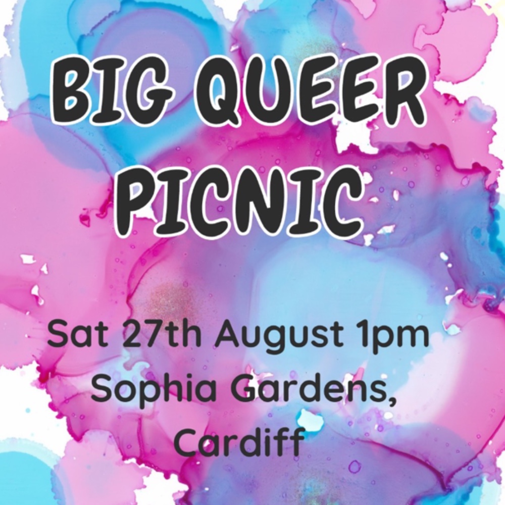 Big Queer Picnic @ Sophia Gardens August 27th