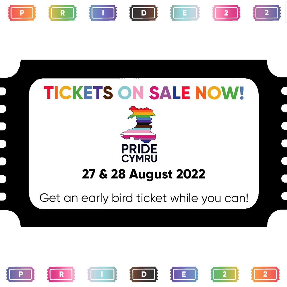 Pride Cymru @ City Hall Lawns August 27th & 28th 2022